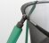 Батут премиум Arland 12FT с внутренней страховочной сеткой и лестницей (Dark green)