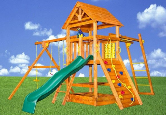 Игровая площадка с рукоходом Playgarden High Peak Superior II Игровая площадка с рукоходом Playgarden High Peak Superior II