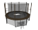 Батут UNIX line Black&Brown 8 ft (inside)